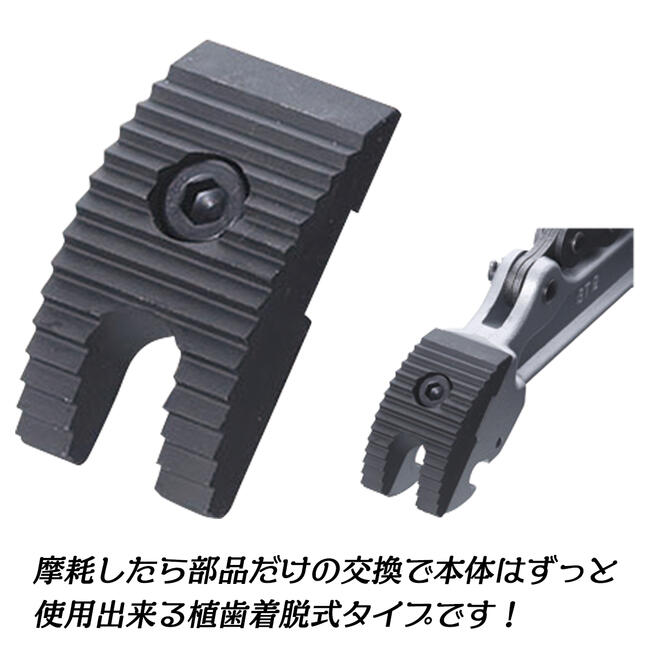 楽天市場】スーパーツール 植歯交換式 強力型トング 呼び寸法 25A~200A