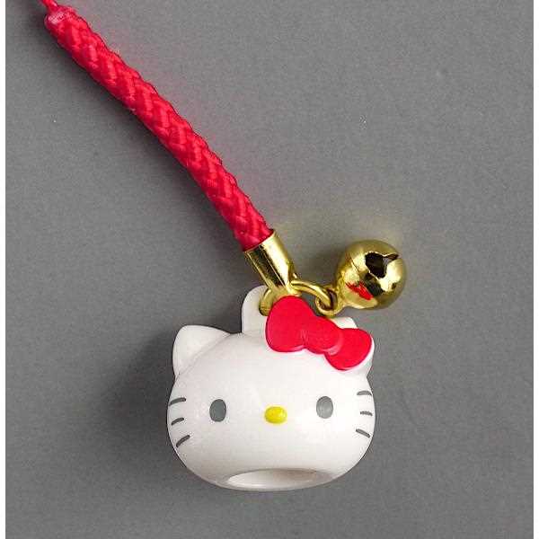 楽天市場】ストラップ ハローキティ マスコット鈴付 (100円ショップ