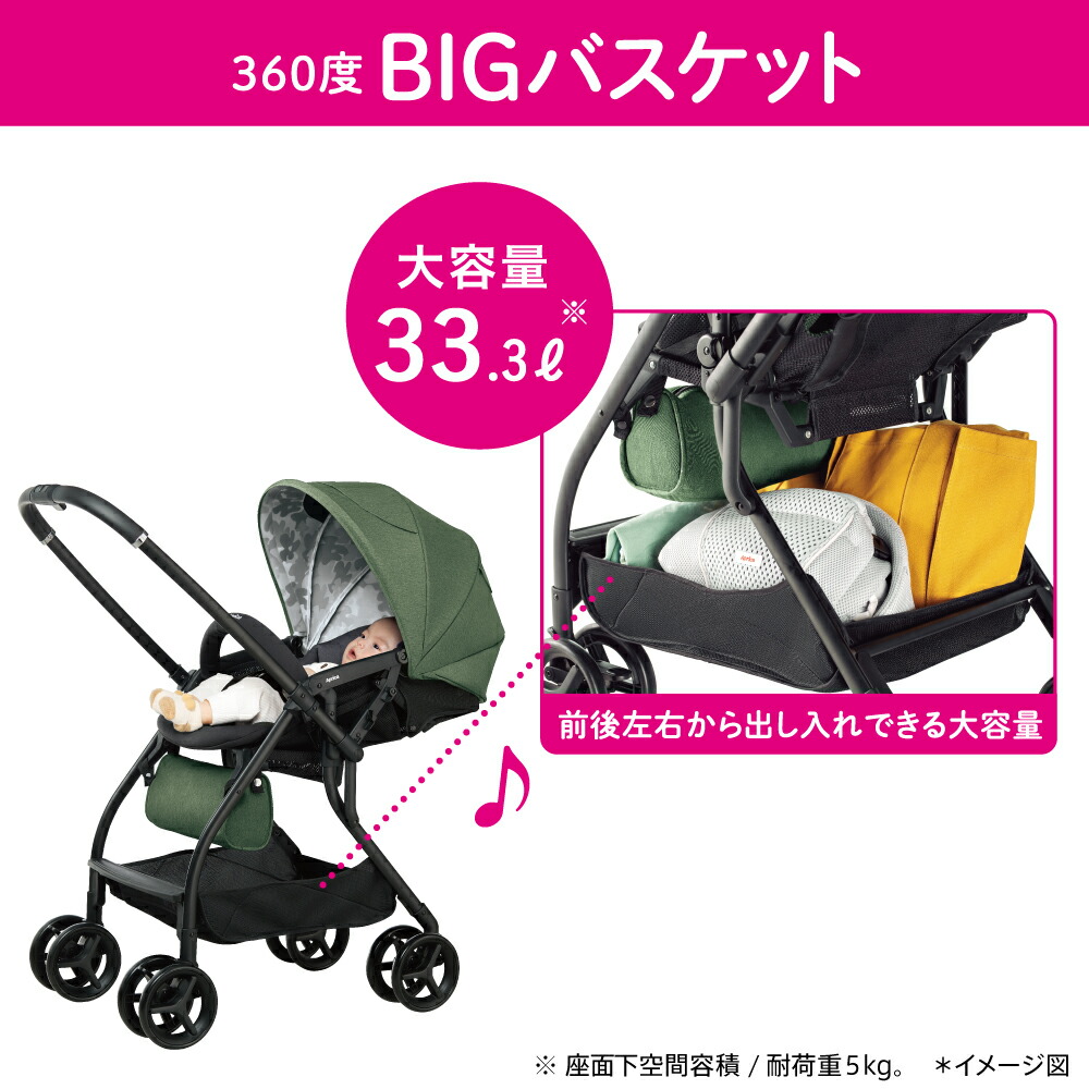 楽天市場】アップリカ(Aprica) ルンルン AB(RunRun) グリーン GN 【A型