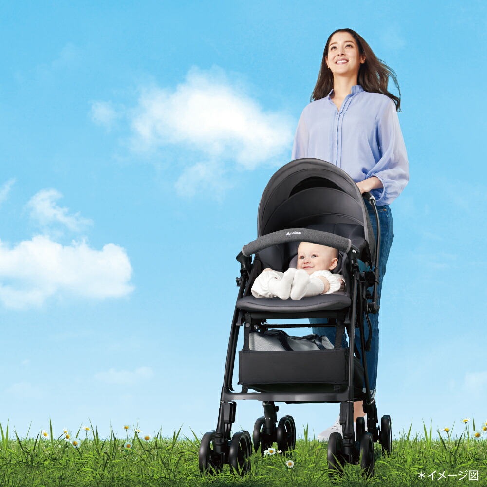 楽天市場】アップリカ(Aprica) ラクーナエアー AD グレー GR 【A型