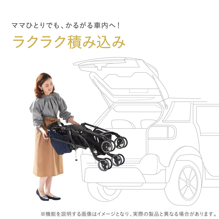 楽天市場】コンビ(Combi) スゴカル α 4キャス Light エッグショック