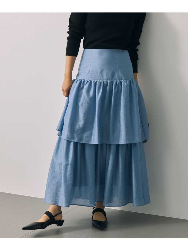 楽天市場】【SALE／60%OFF】ボリュームティアードスカート BABYLONE