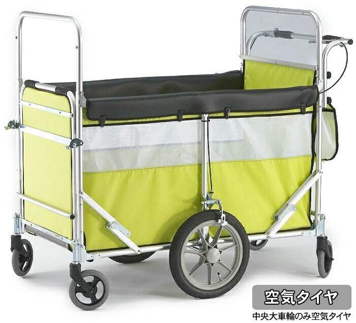 楽天市場】お散歩カート 五十畑工業 ロングライトバス[ノー パンク仕様