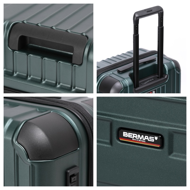 楽天市場】BERMAS バーマス スーツケース 54L 軽量 4輪 ダイヤルロック