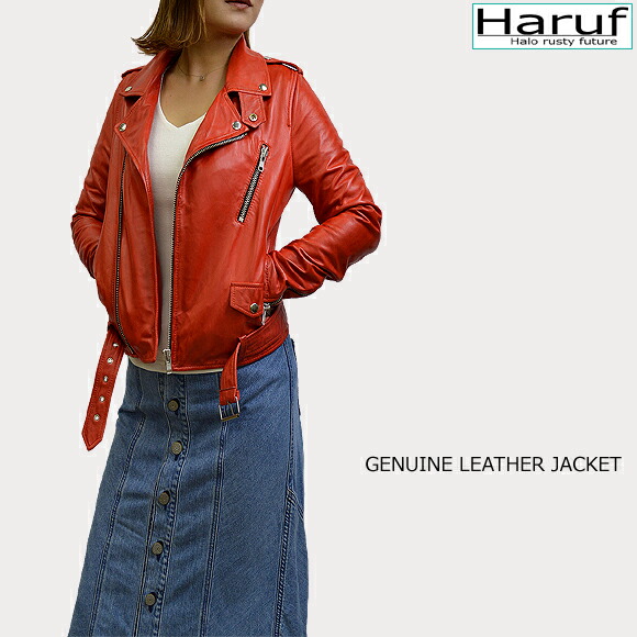 楽天市場】レザージャケット ダブルライダースジャケット 革ジャン