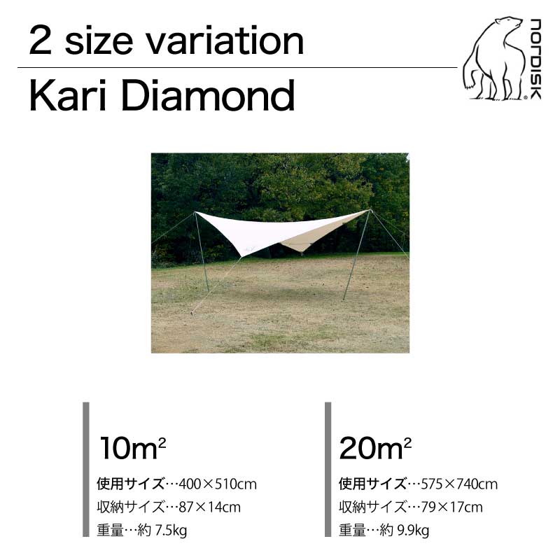 楽天市場】Nordisk Kari Diamond 20 ノルディスク カーリ ダイアモンド