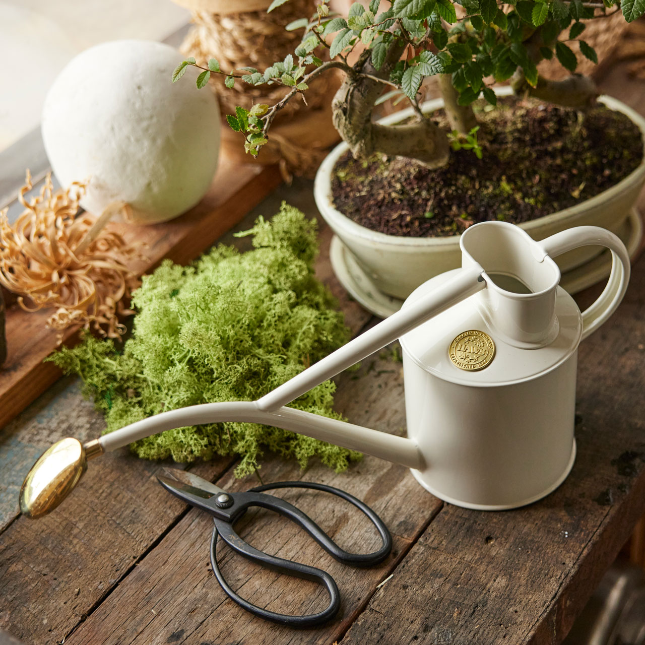 楽天市場】英国 HAWS クラシック メタル インドアカン 1L 選べる8色