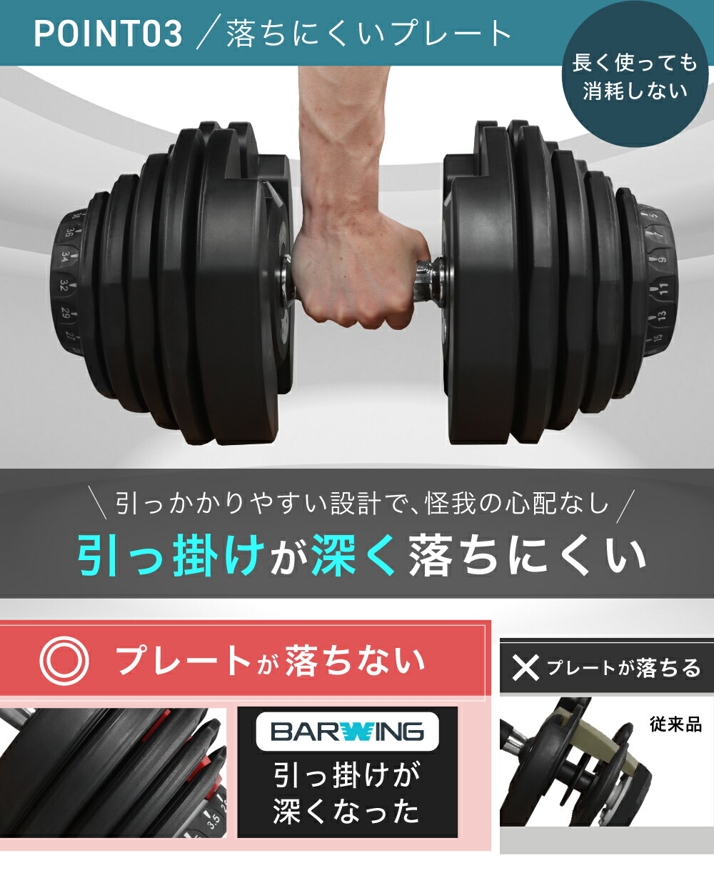 楽天市場】【全力価格】 可変式ダンベル 40kg 2個セット 17段階調節