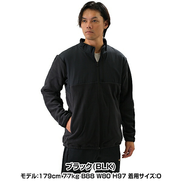 楽天市場】デサント フリース 野球 DESCENTE 防寒 刺繍 フルジップ