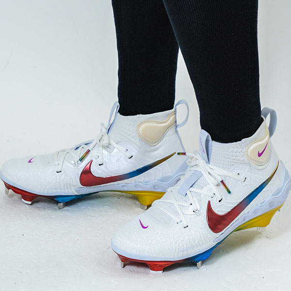 楽天市場】【交換往復送料無料】NIKE ナイキ 野球 スパイク 白 金具