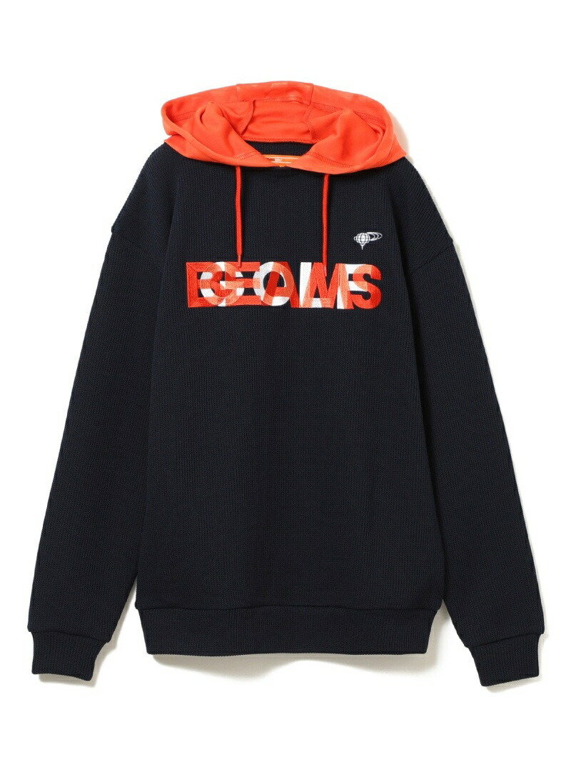 楽天市場】BEAMS GOLF ORANGE LABEL / ニット風 レイヤード パーカ