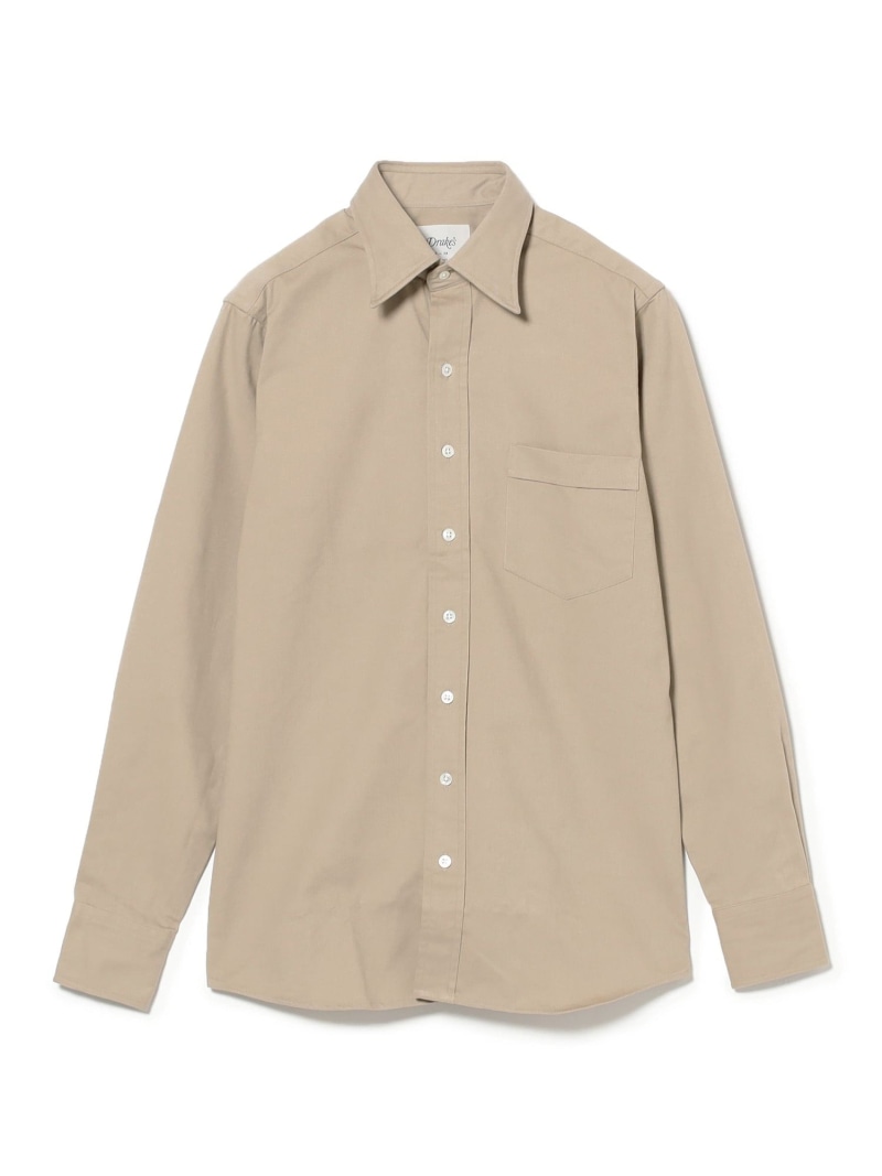 楽天市場】【SALE／40%OFF】【別注】Drake's / ベージュ ツイル