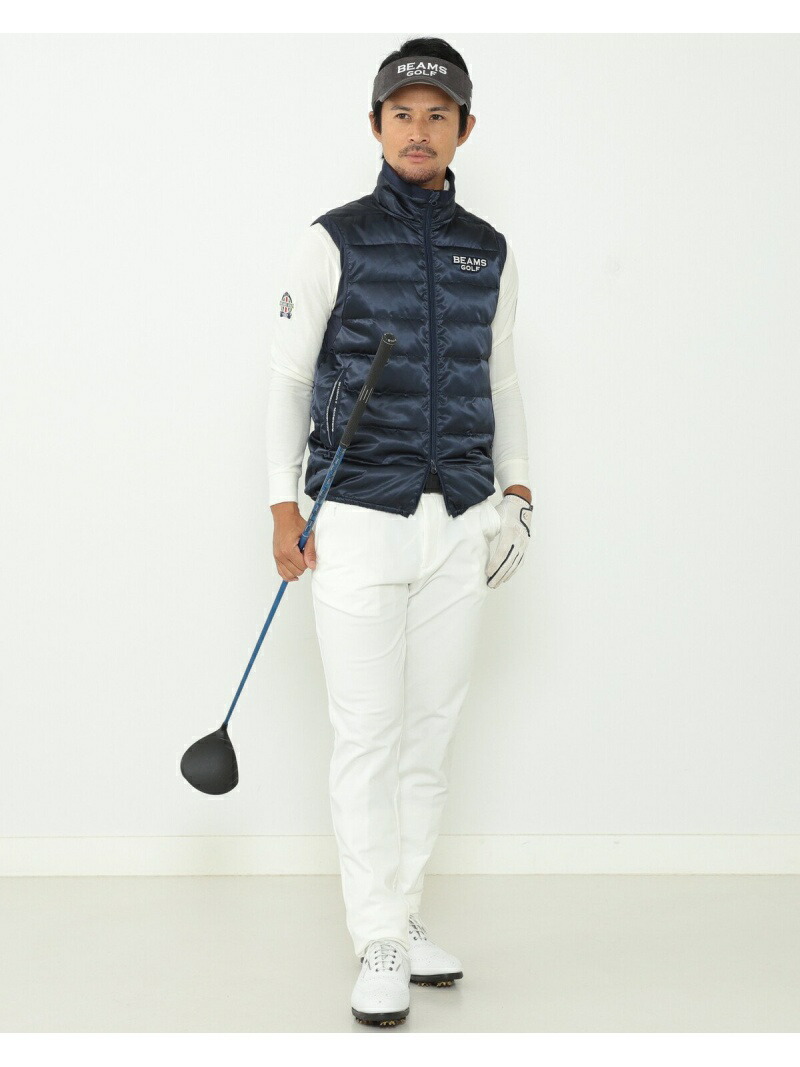 楽天市場】BEAMS GOLF PURPLE LABEL / パッカブル ダウンベスト BEAMS