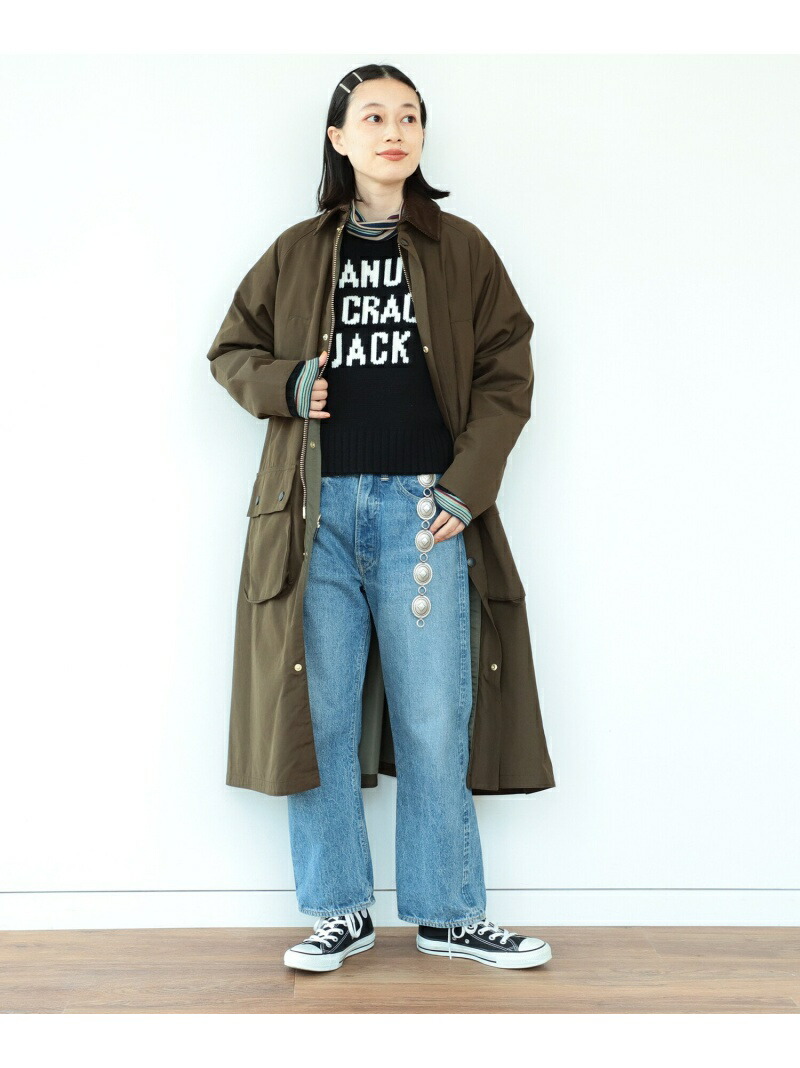 楽天市場】Barbour × BEAMS BOY / 別注 Balvenie Long Jacket BEAMS