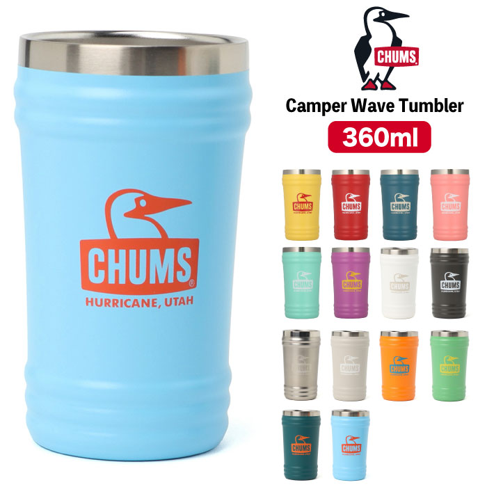 楽天市場】チャムス CHUMS キャンパーウェーブタンブラー コップ