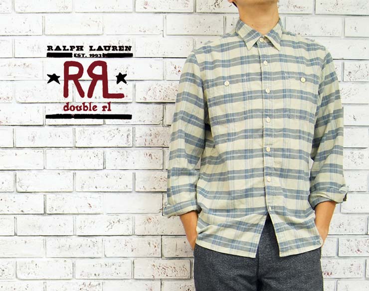 楽天市場】RRL ラルフローレン DOUBLE RL ダブルアールエル チェック