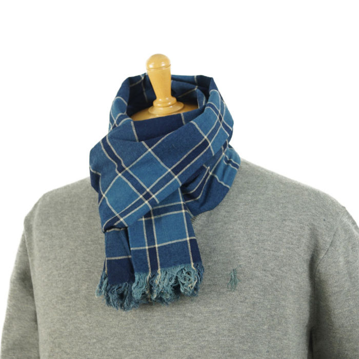 楽天市場】RRL ラルフローレン ダブルアールエル チェック インディゴ