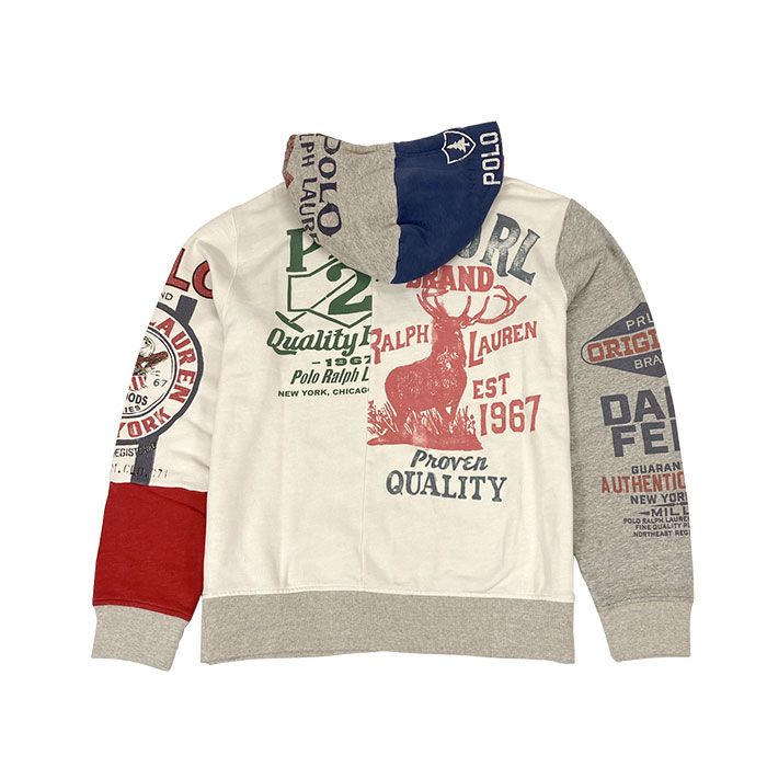 楽天市場】ラルフローレン POLO Ralph Lauren パッチワーク パーカー