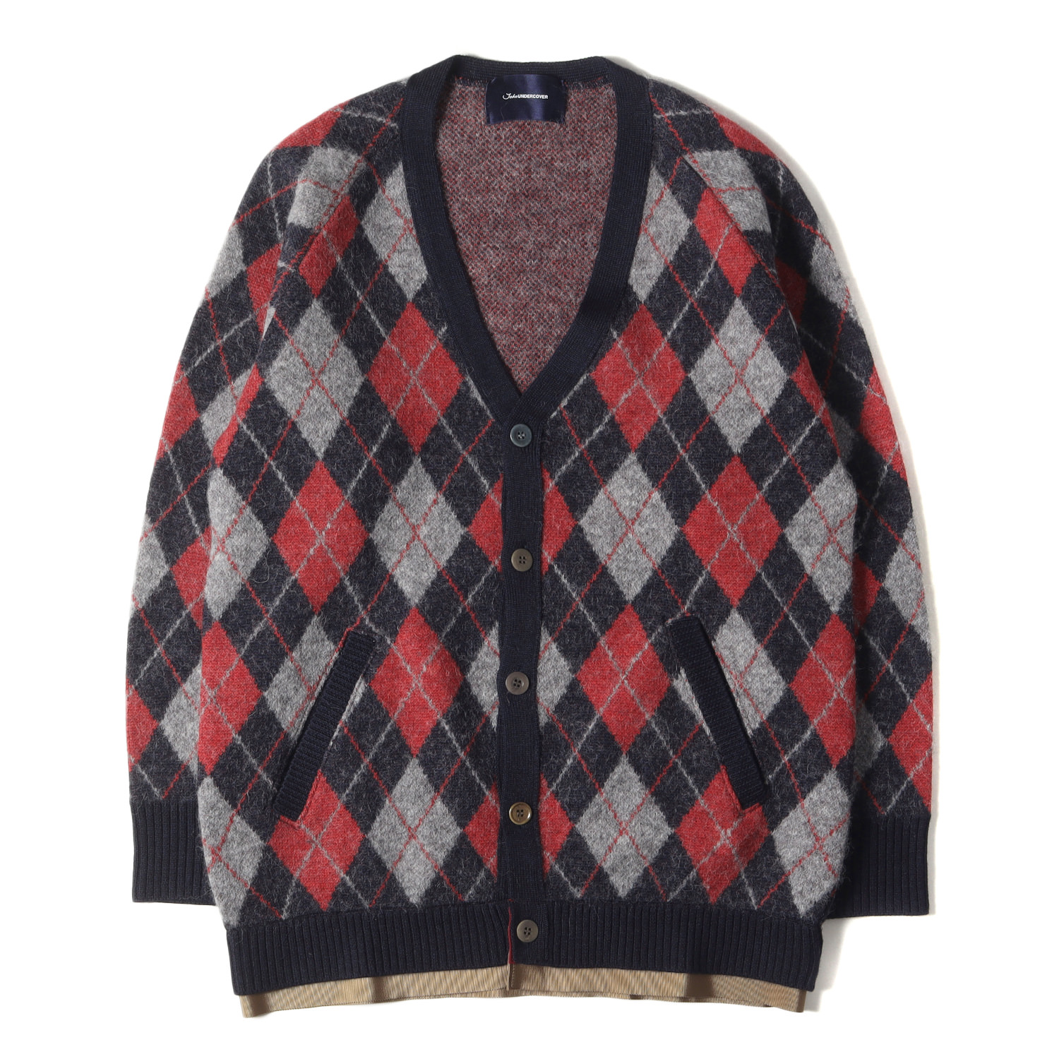 楽天市場】UNDERCOVER アンダーカバー カーディガン サイズ:2 フェイク