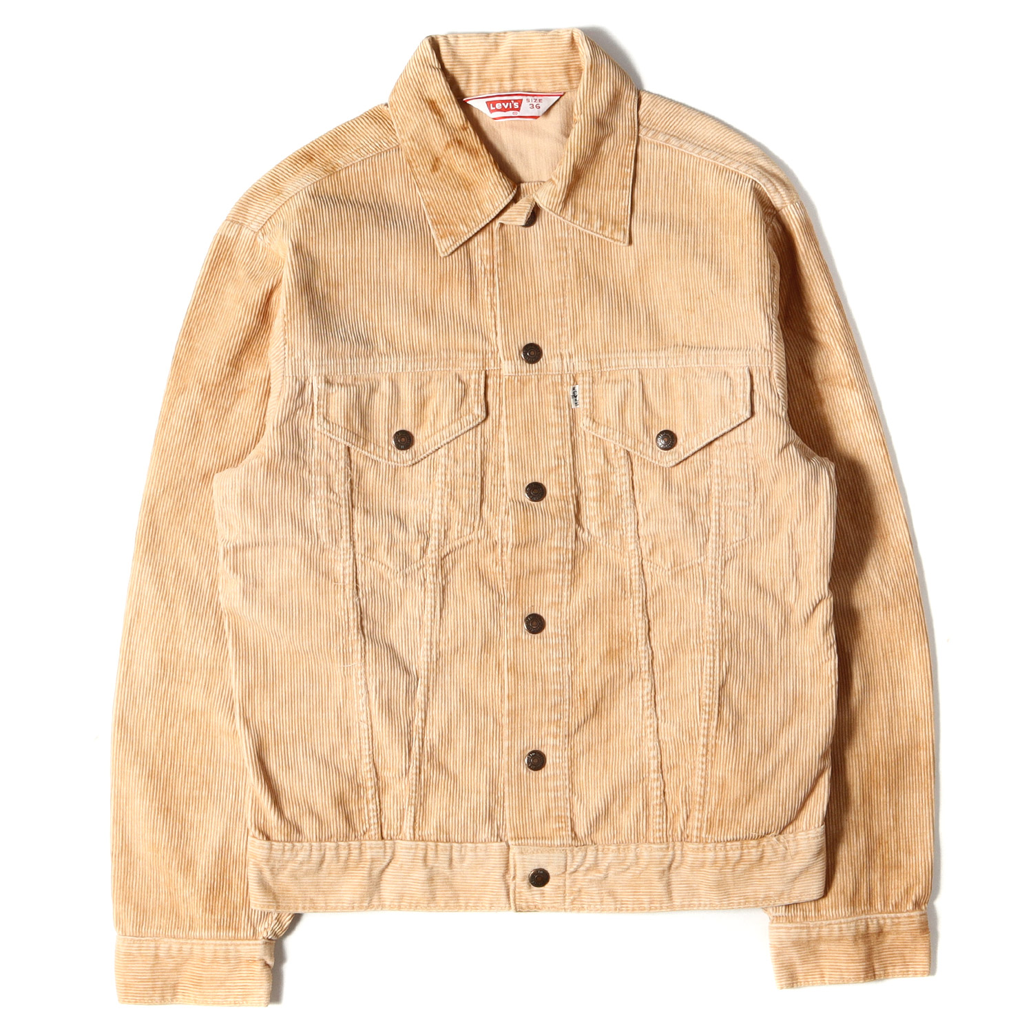 楽天市場】Levis リーバイス ジャケット 白タブ 70505 コーデュロイ