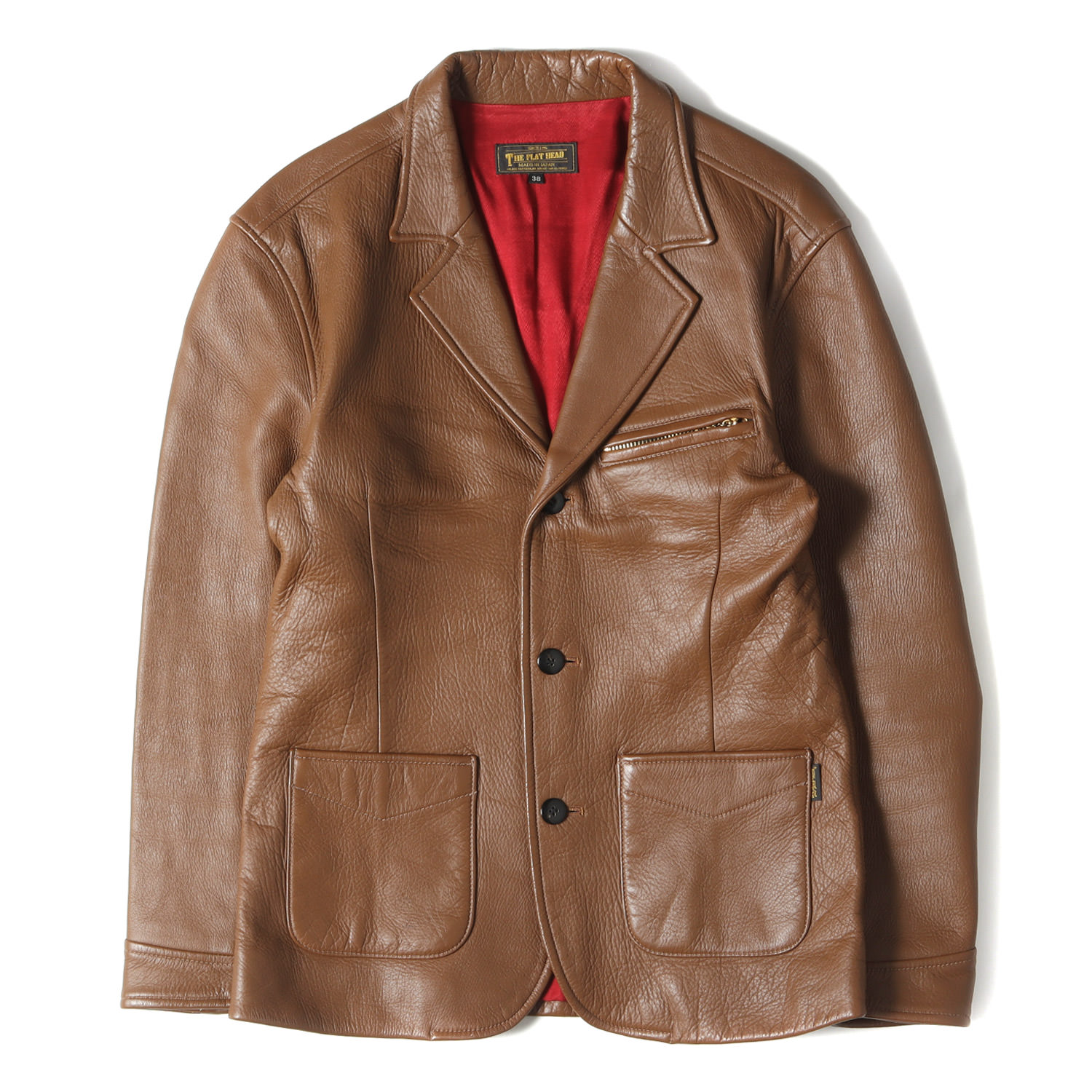 楽天市場】FLAT HEAD フラットヘッド ジャケット サイズ:38(M) ディア