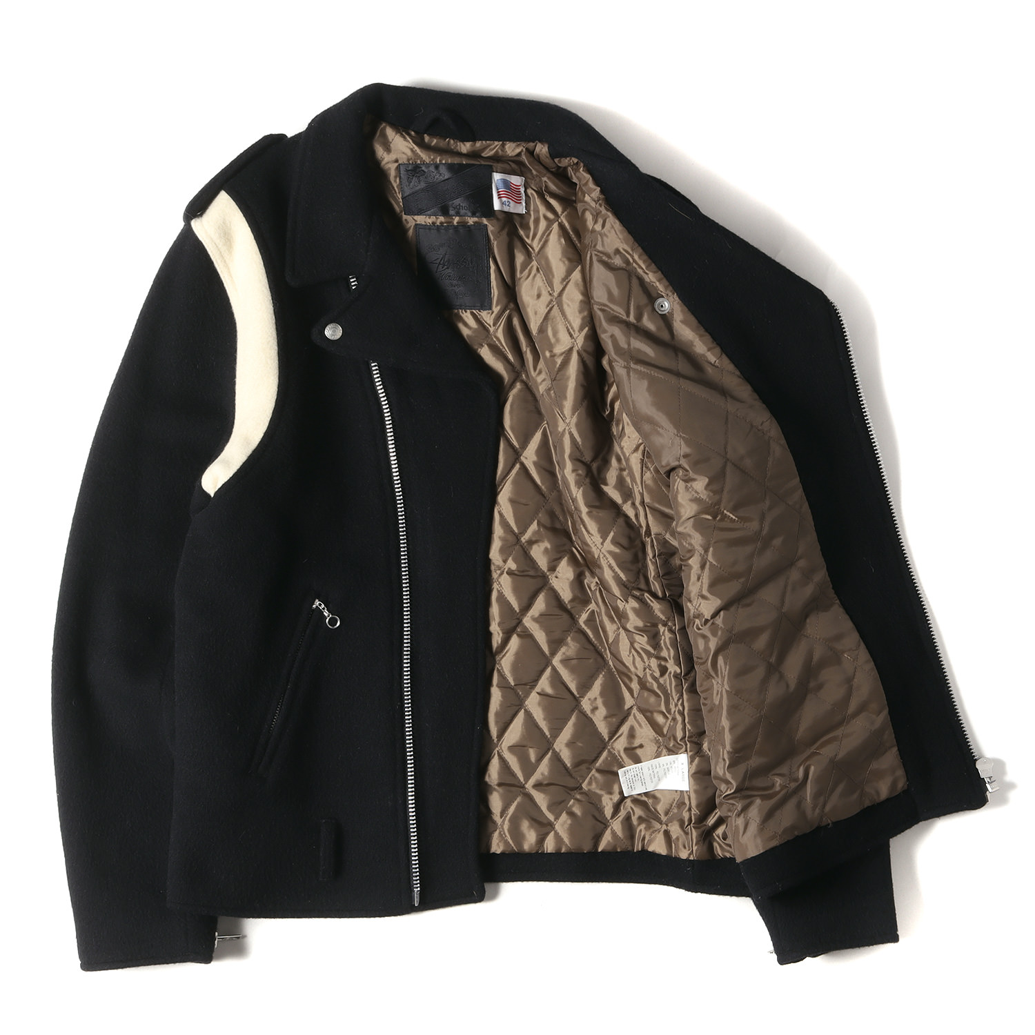 楽天市場】STUSSY ステューシー ジャケット サイズ:42(XL) Schott