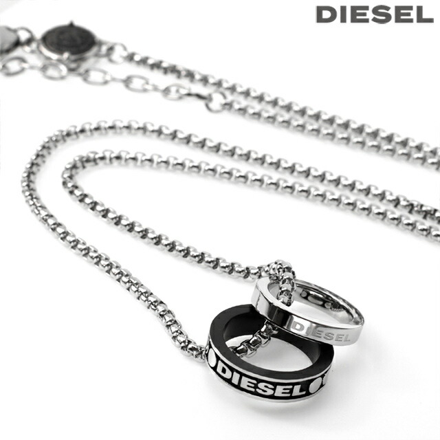 楽天市場】ディーゼル ネックレス DIESEL ステンレススチール ダブル
