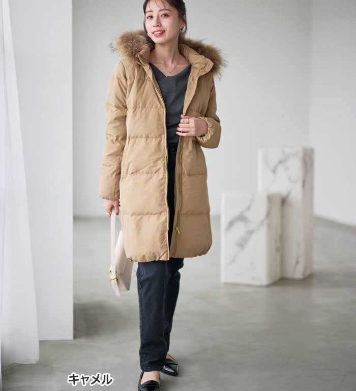 楽天市場】コート レディース 50代 軽い 暖かい ロングダウンコート