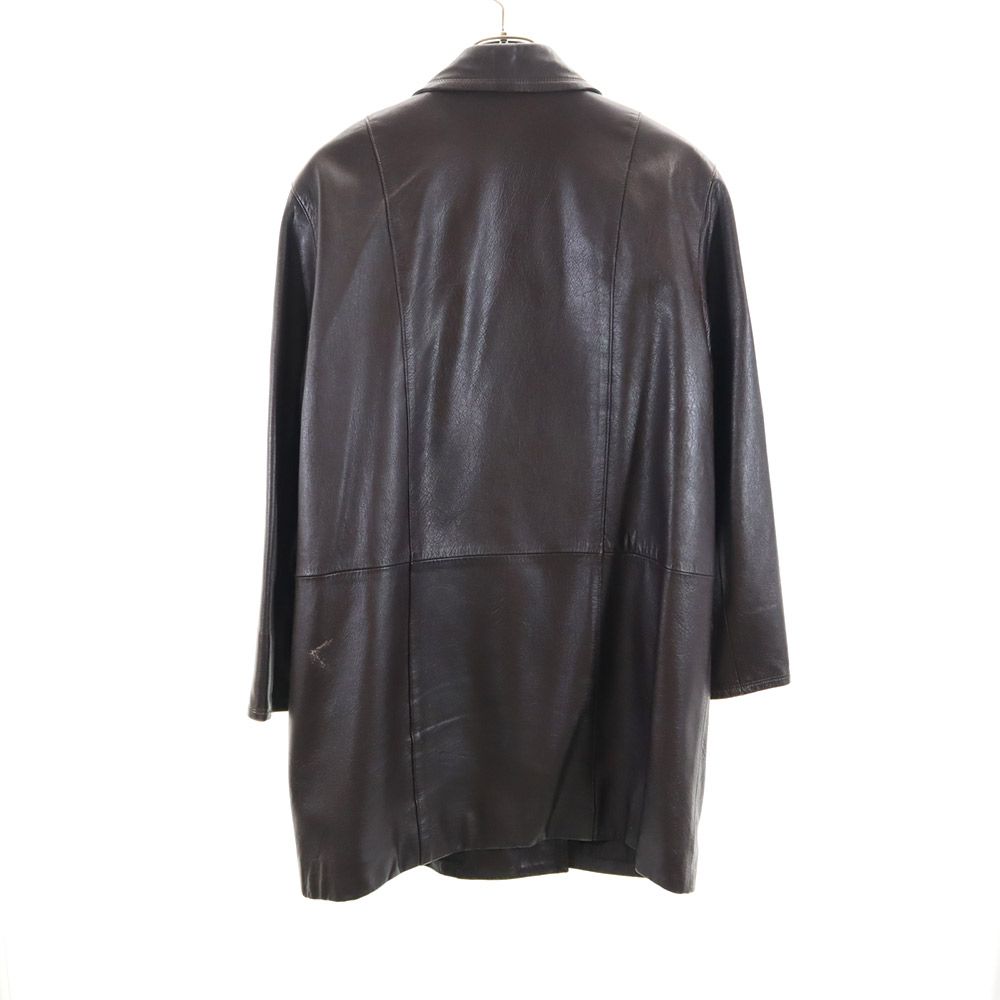 楽天市場】ピエールバルマン 日本製 ラム レザーコート F ブラウン