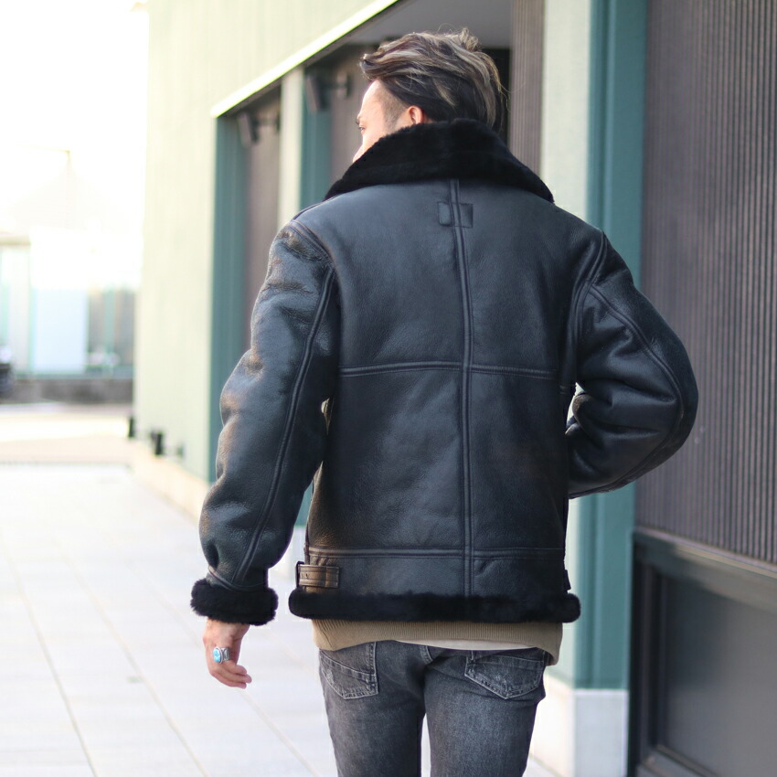 楽天市場】AVIREX アビレックス B-3フライトジャケット 2105 ブラック