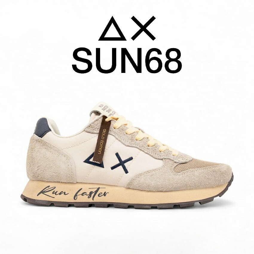 楽天市場】SUN68 サンシックスティーエイト レザースニーカー SUN251