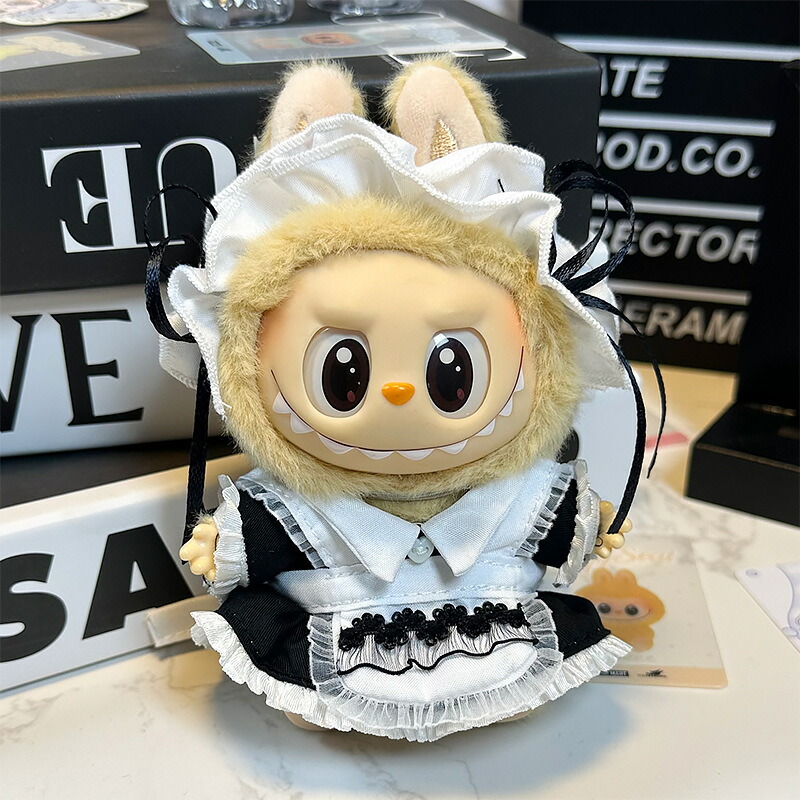 楽天市場】【新発売】 labubu ラブブ ぬいぐるみ服 ドレス着せ替え 服