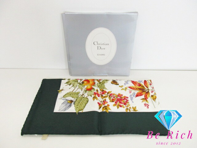 楽天市場】クリスチャン ディオール Christian Dior スカーフ 緑