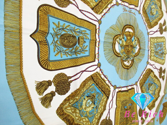 楽天市場】エルメス HERMES カレ 90 スカーフ Poste et Cavalerie