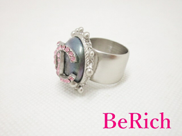 楽天市場】シャネル CHANEL ロゴ ココマーク リング 指輪 14号