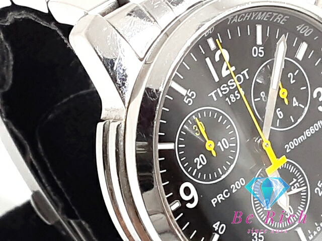 楽天市場】ティソ TISSOT クロノグラフ メンズ 腕時計 デイト T461 黒