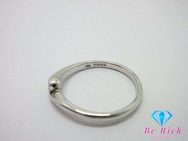 楽天市場】ジュエリー マキ PWG9 K9 WG ダイヤモンド 0.08ct 付