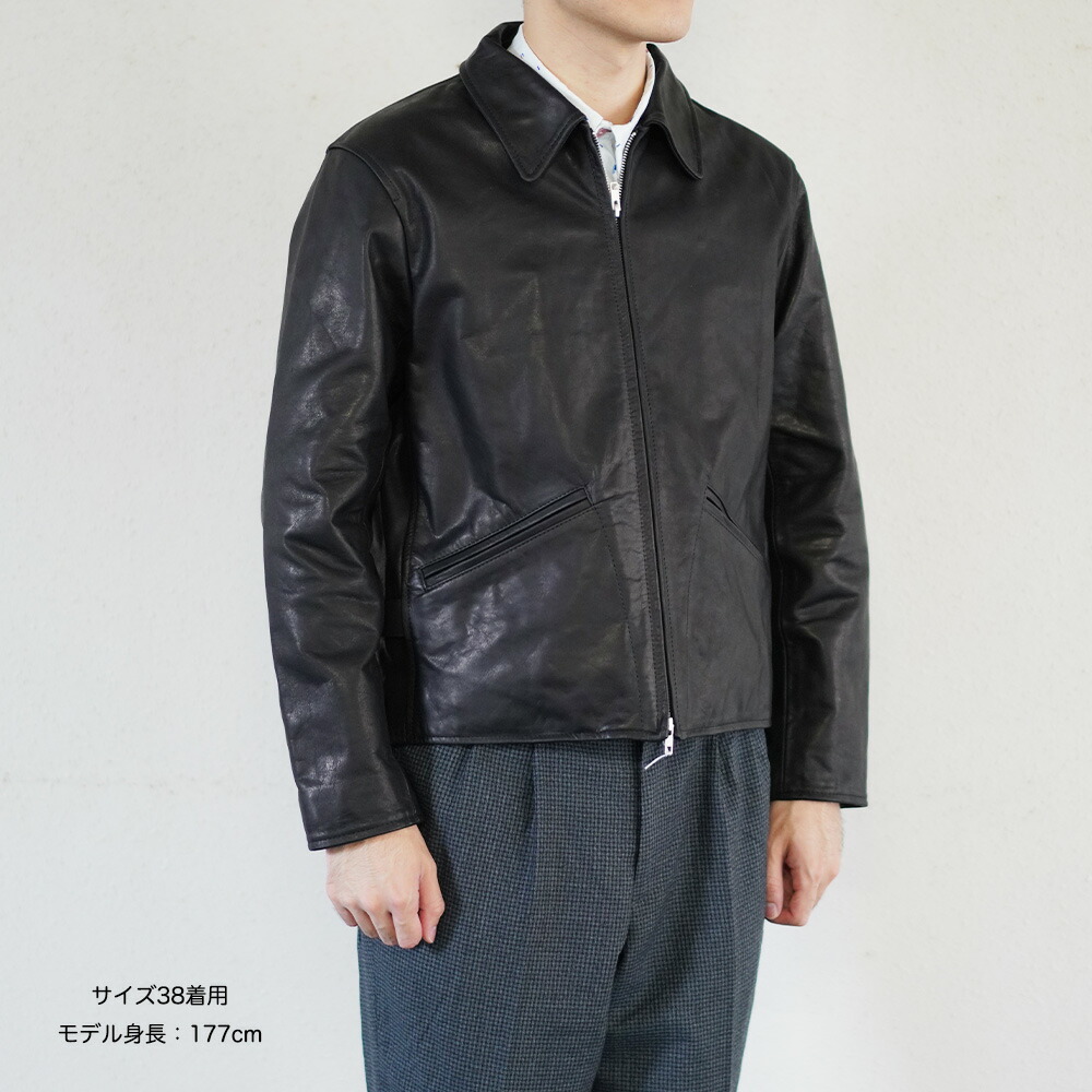 楽天市場】【26AW予約】CARLTON JAMES GROSE HORSE LEATHER ライダース