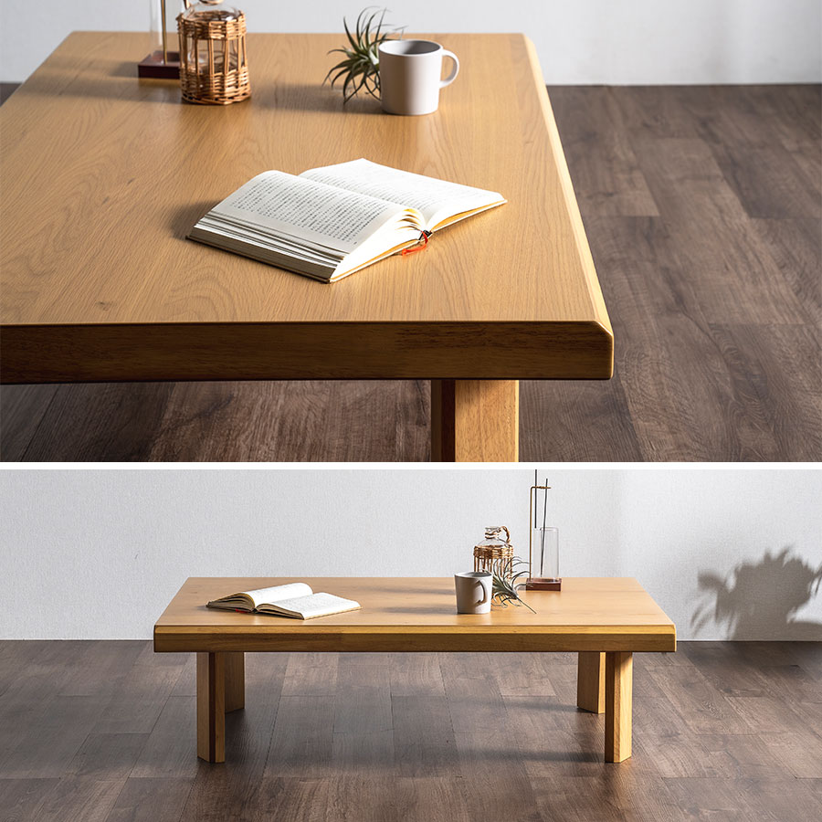 ココアミニテーブル 板厚18ミリ、幅650、奥行450、高さ310 ココアミニ