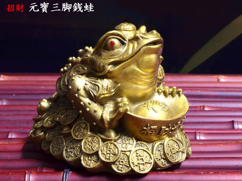 楽天市場】三脚銭蛙の置物 銅製招財元寶銭蛙 : 中国貿易CTCオンラインShop