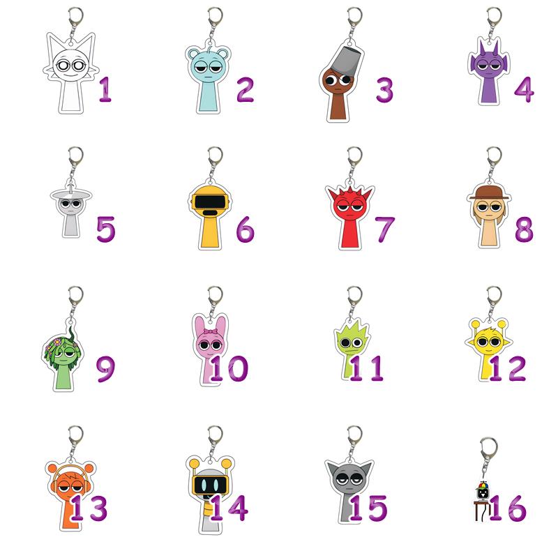 楽天市場】スプランキー アクリル キーホルダー A : CROTECWAGON