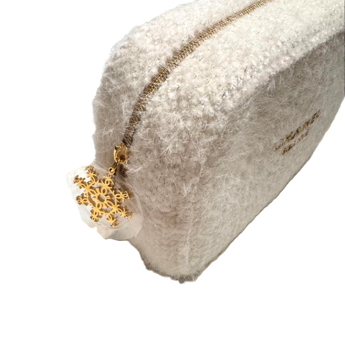 ひ*ん様 CHANEL ルブランHLCキット ホワイト ベロアポーチ ひ*ん様