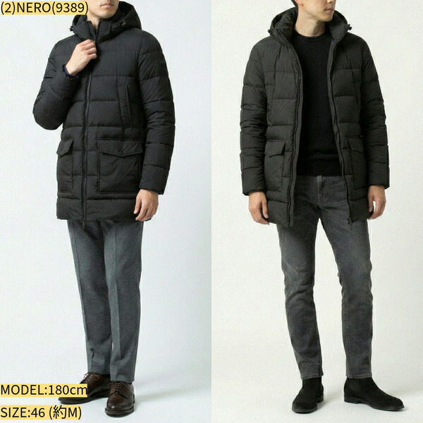 楽天市場】ヘルノ ダウンジャケット コート メンズ HERNO PI0191U