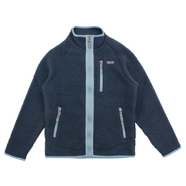 楽天市場】パタゴニア 子供服 レトロ ジャケット ネイビー キッズ
