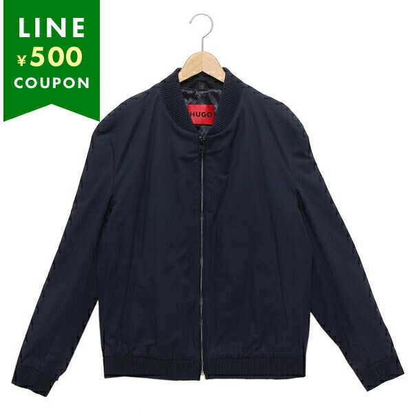 楽天市場】ヒューゴ ボス ジャケット ブルゾン ネイビー メンズ HUGO