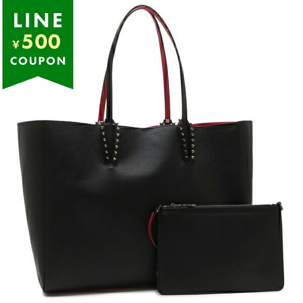 楽天市場】クリスチャンルブタン トートバッグ カバタ ポーチ付き