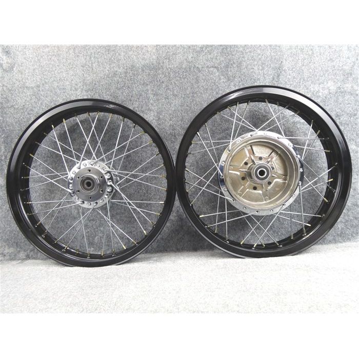 楽天市場】GS400 スポーク ホイール Hリム 黒 : カスタムパーツ DJ