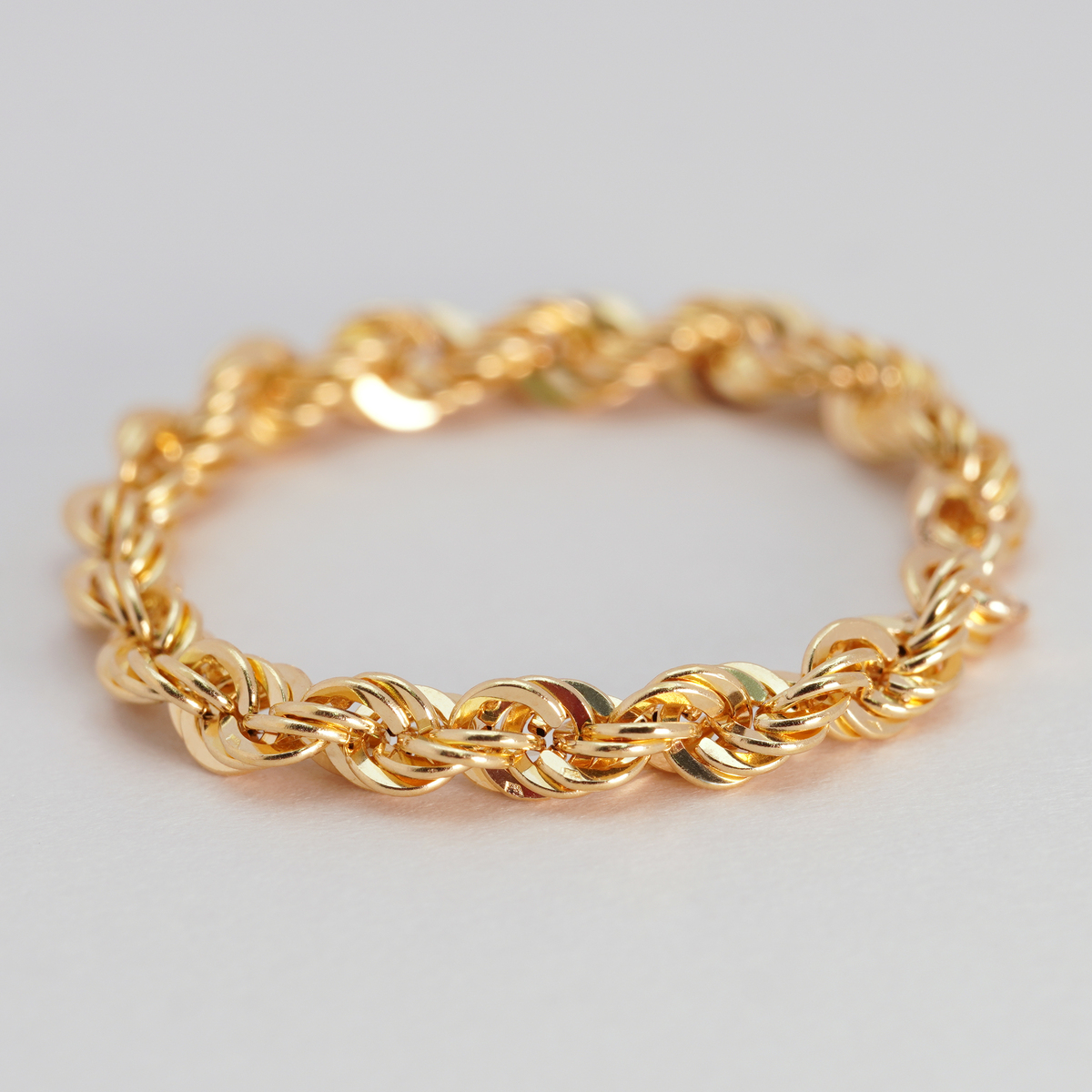 楽天市場】チェーンリング 18k 指輪 K18 チェーン ピンキーリング