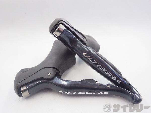 中古シマノ ULTEGRA ST6700左右セットフードカバー無し 中古シマノ