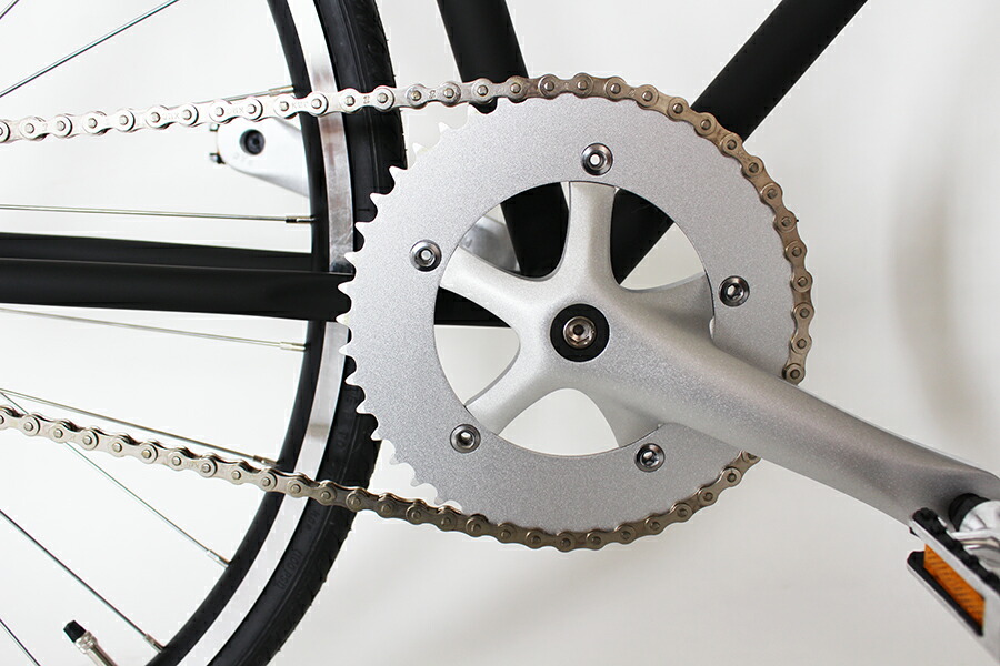 楽天市場】ピストバイク ピスト クロモリ 700C 8割完成車 送料無料